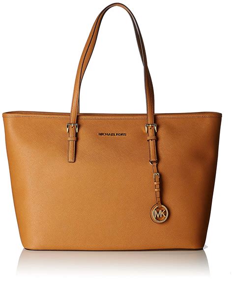 michael kors jet set travel medium saffiano tote bag|Michael Kors jet set tote bag.